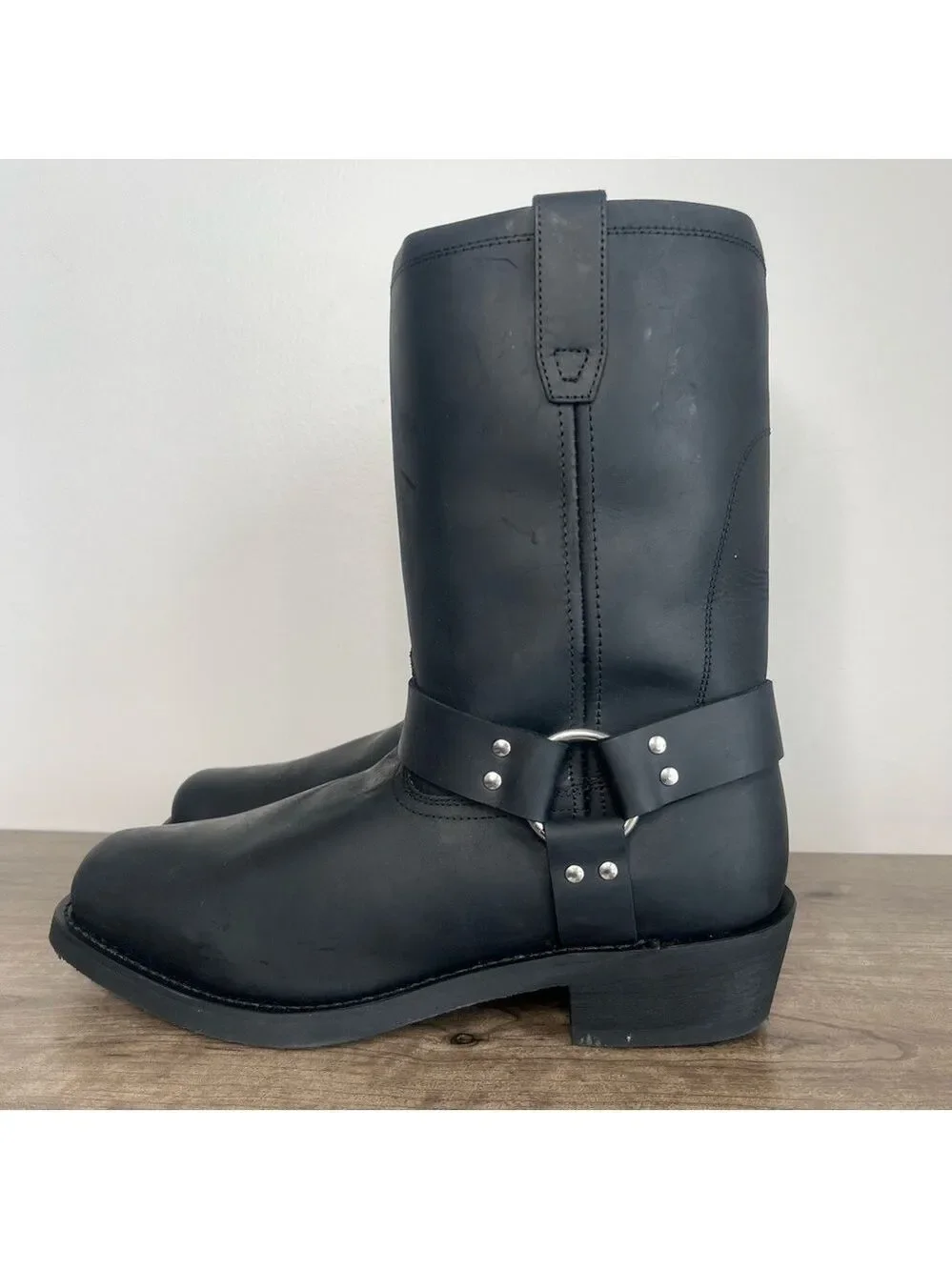 Dingo NEW Men's Dean 11 Inch Shaft Harness Pull On Leather Boot Size 13 #B1298